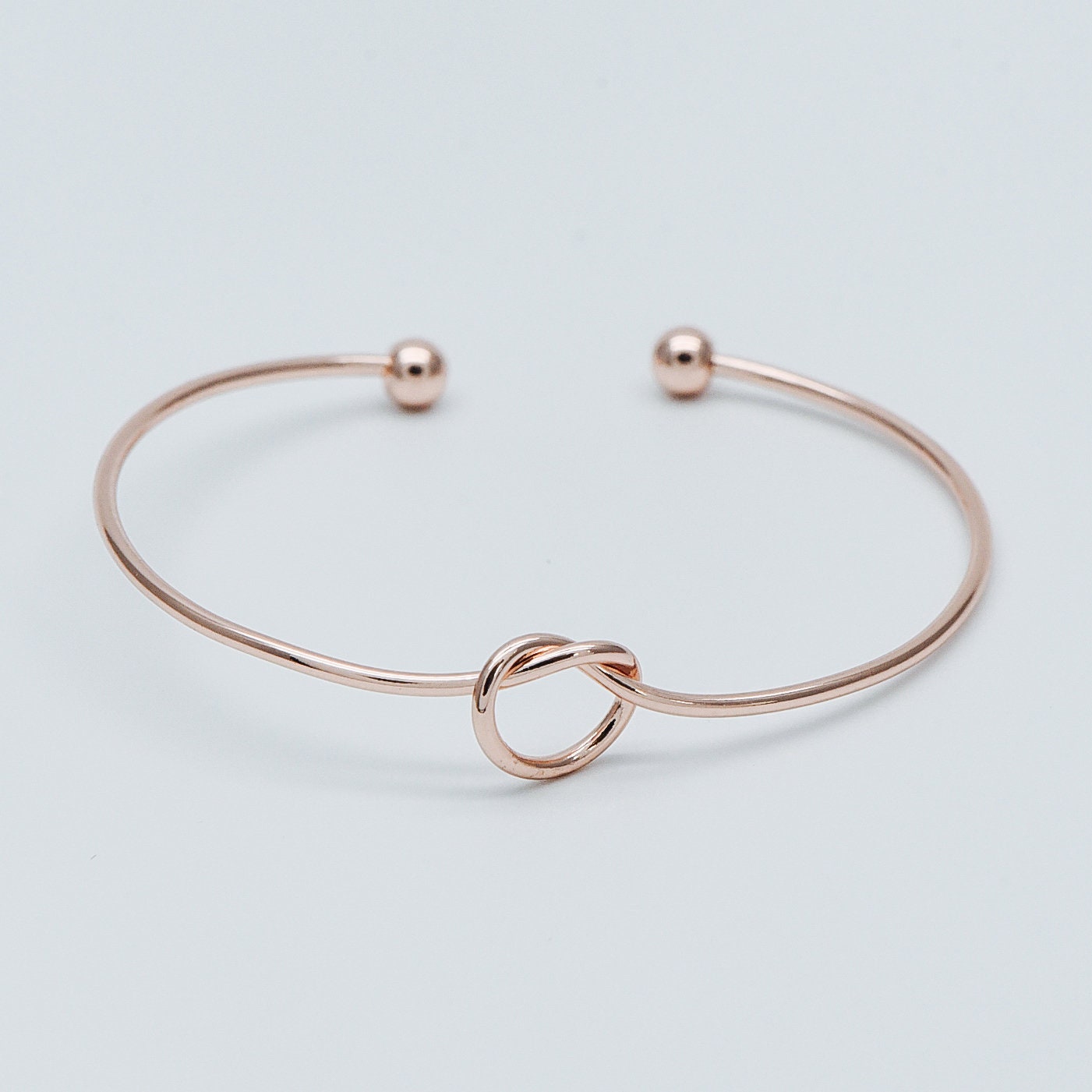 4pcs Adjustable Bangle Bracelets, Gold/ Silver/ Rose Gold, Brass Expandable Charm Bangle Wire, Color Not Easily Tarnish (#GB-397)