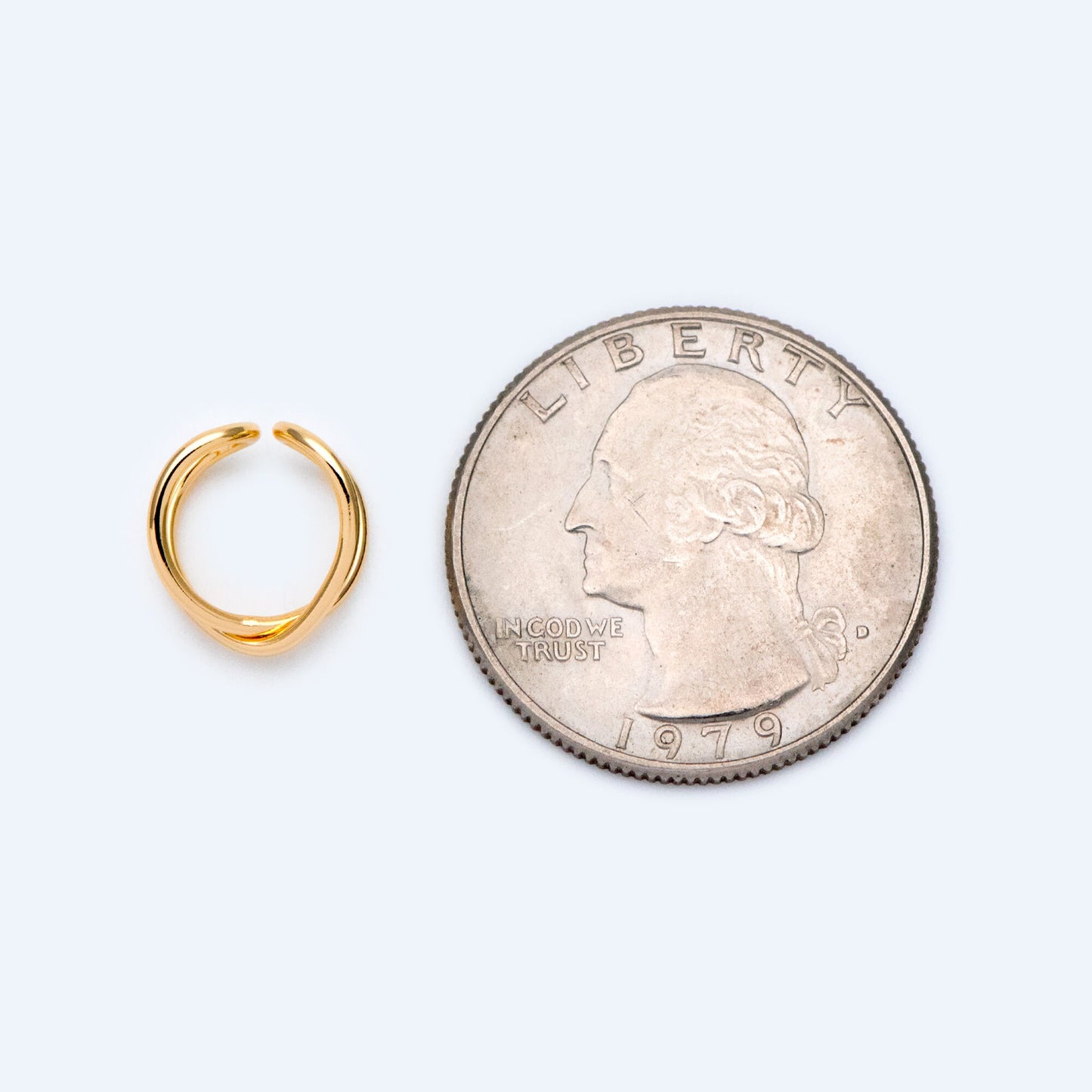 10pcs Gold/ Silver tone Ear Cuff, Cartilage, Dainty Earcuff Earring (GB-1452)