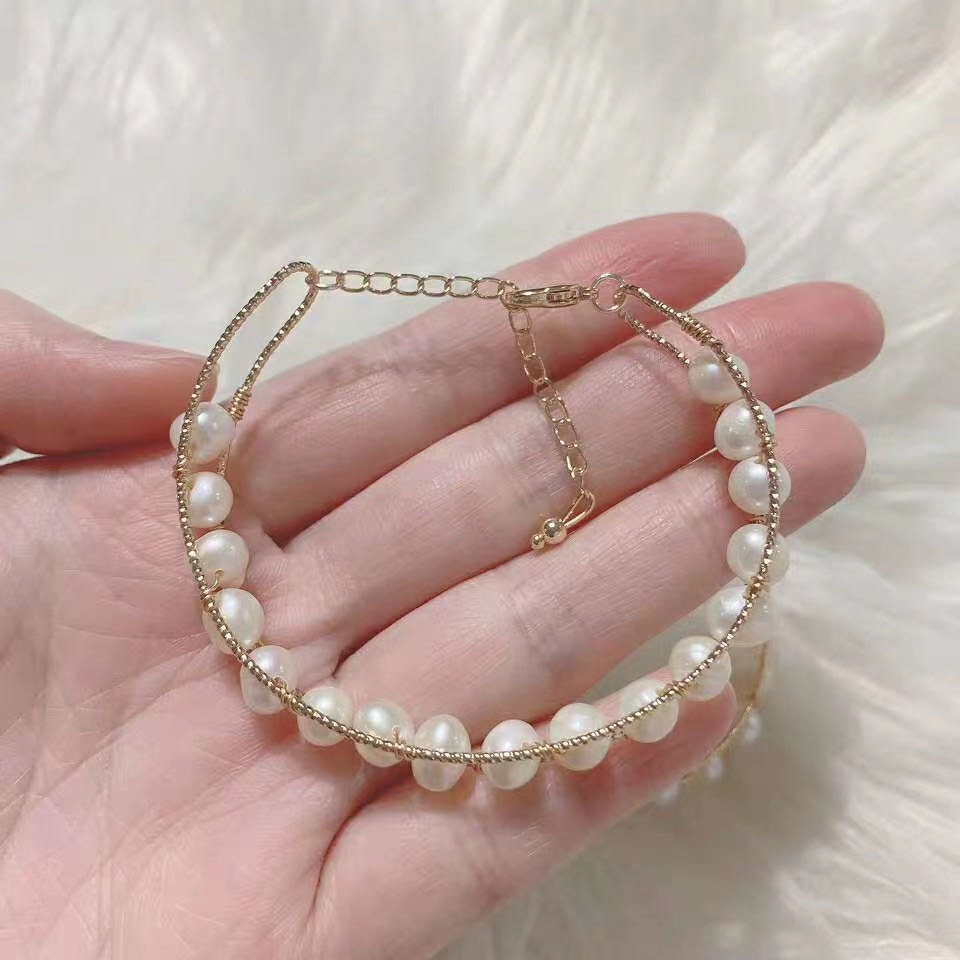 4pcs Gold/ Silver Two Bangle Bracelet Base, Brass Expandable Bangle Wire, Wire Wrapping Bracelet Supply Findings (#GB-1385)