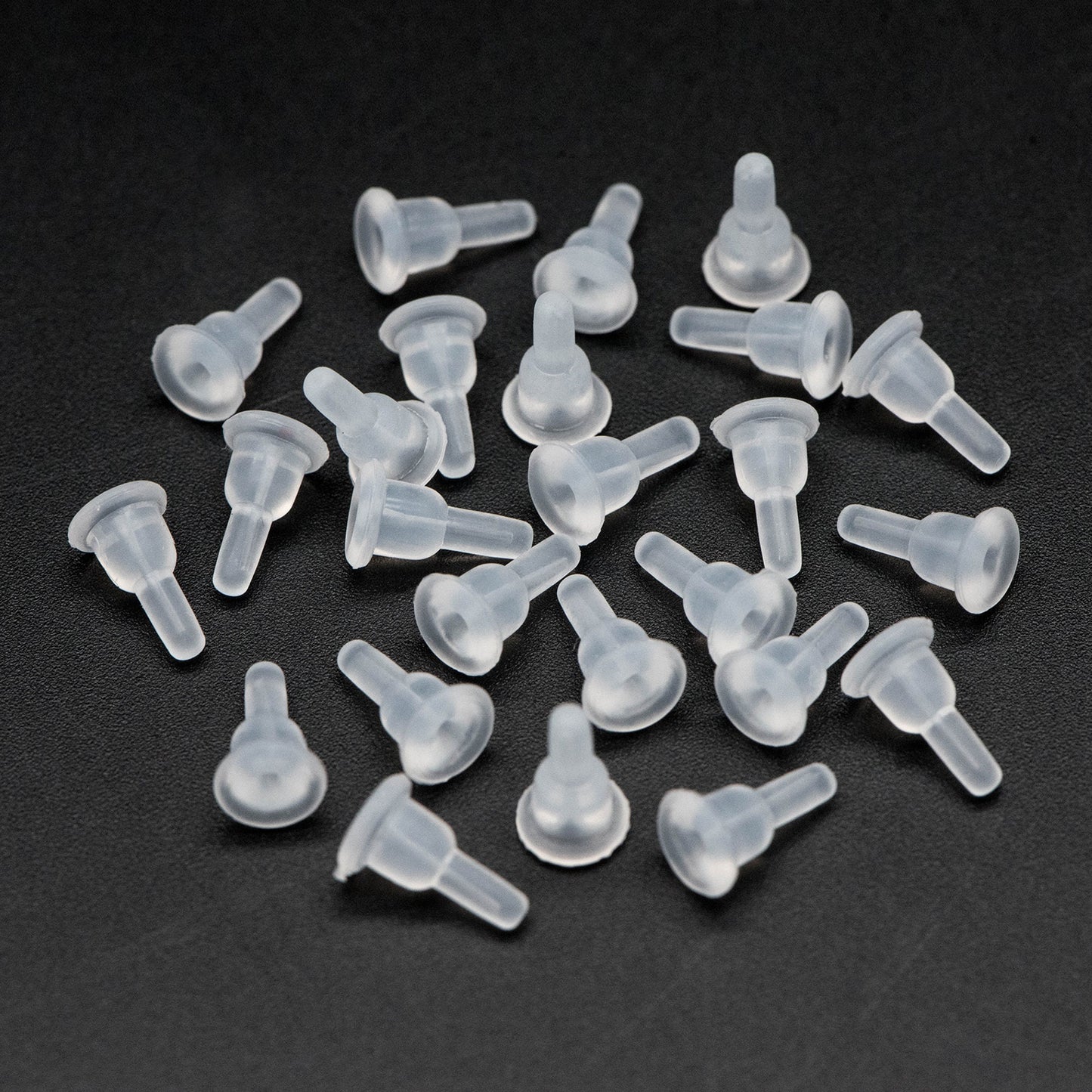 20pcs Rubber Earring Backs, Earring Backs, Rubber Earring Nuts, Earring Nuts, Ear Nuts, Earring Stoppers, Jewelry Supplies (#GB-651-C)