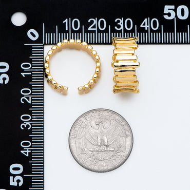 4pcs Gold Finger Ring, Everyday Ring, Modern Style Ring, Fashion Rings, Dainty Rings (#JZ-029-D)