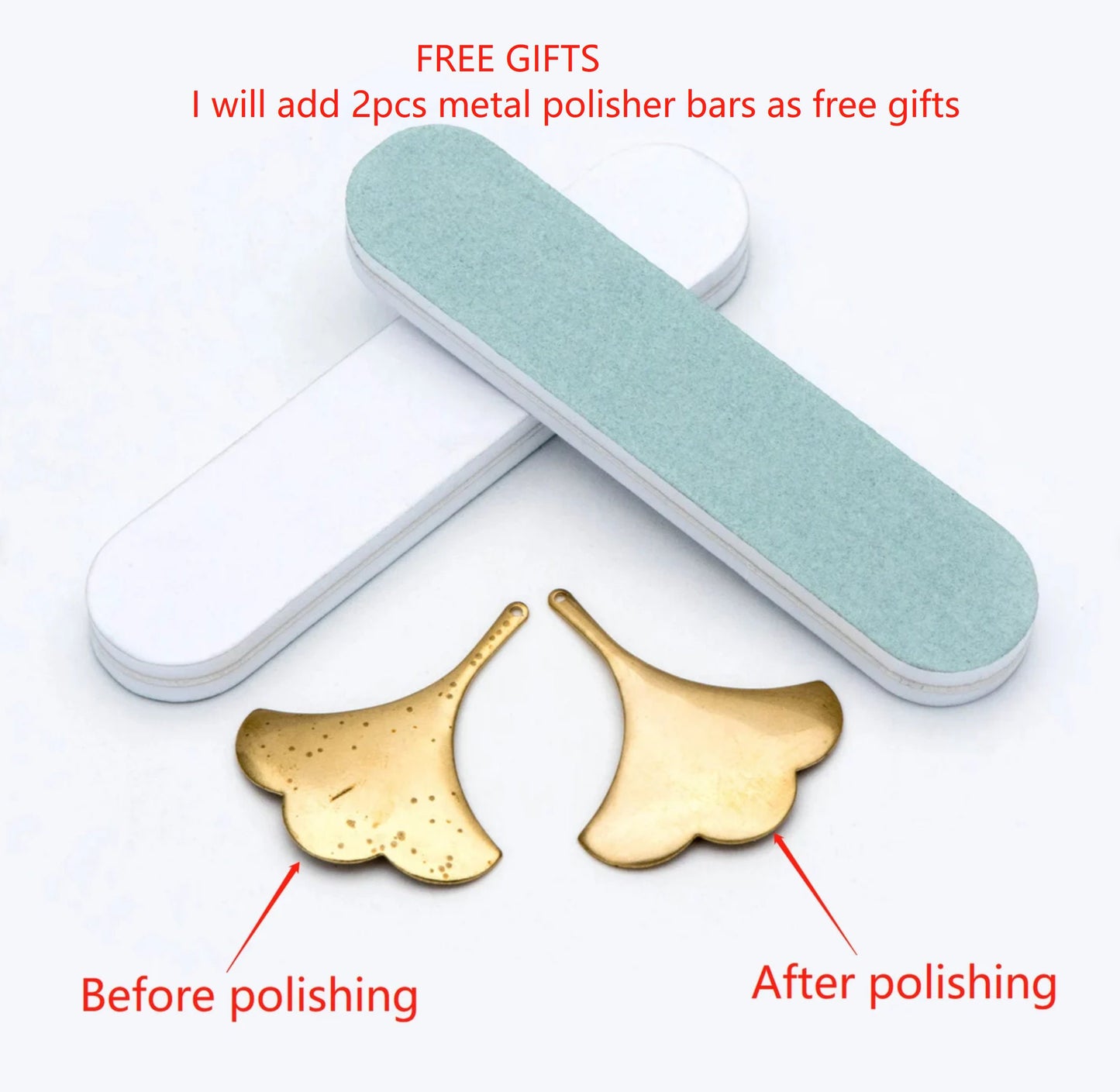 53 pairs- Raw Brass Jewelry Supplies, Brass Charm Pendant Findings, Earring Making Kit for Beginners, FREE Shipping (RB-999)