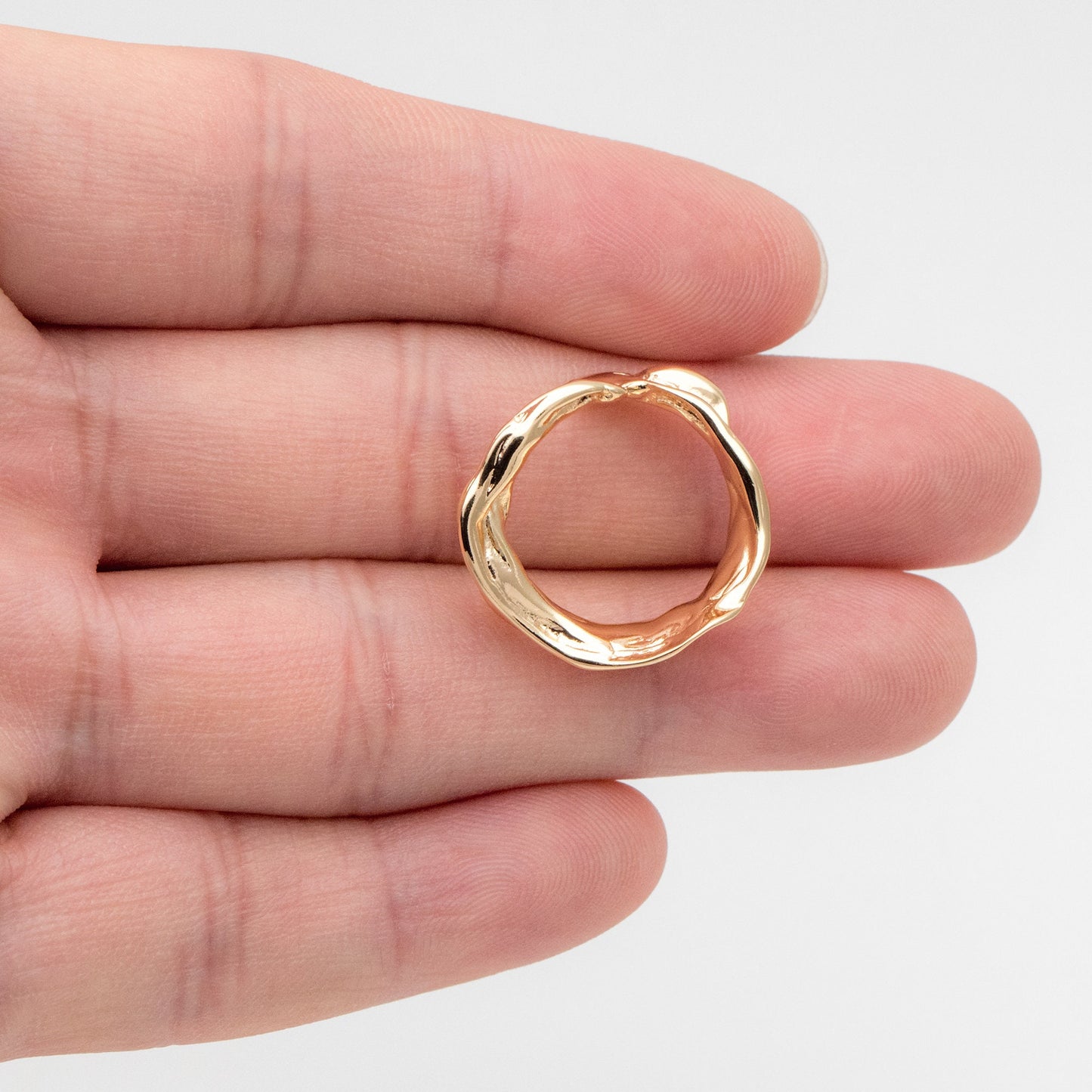 4pcs Gold/ Silver Irregular Finger Ring, Everyday Ring, Modern Style Ring, Fashion Rings (#GB-2813)