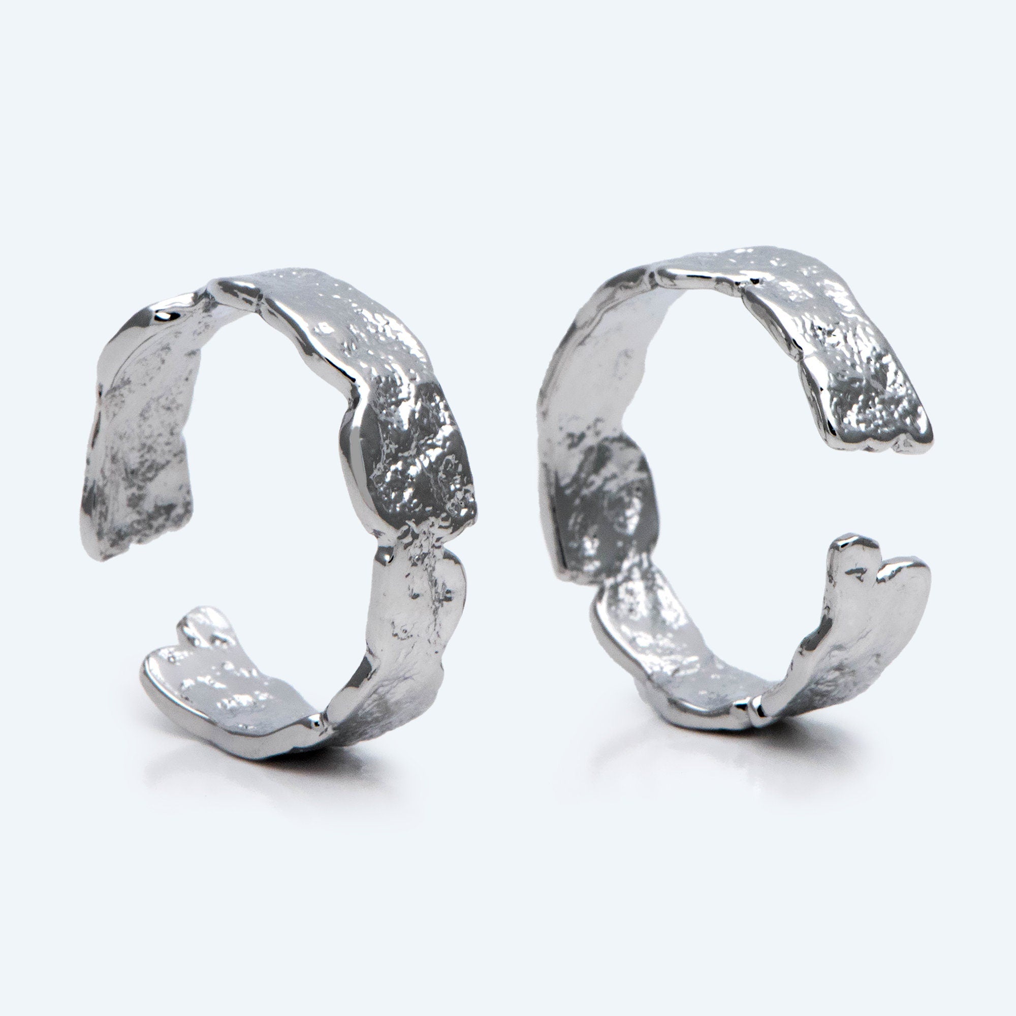 4pcs Hammered Gold Finger Ring, Everyday Ring, Modern Style Ring, Fashion Rings, Dainty Rings (#JZ-030-B)