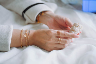 Gold/ Silver Oval Cable Chains 4mm, Finished Bracelet/ Anklet/ Necklace with Extender Chain, Ready to Wear (#LK-446)