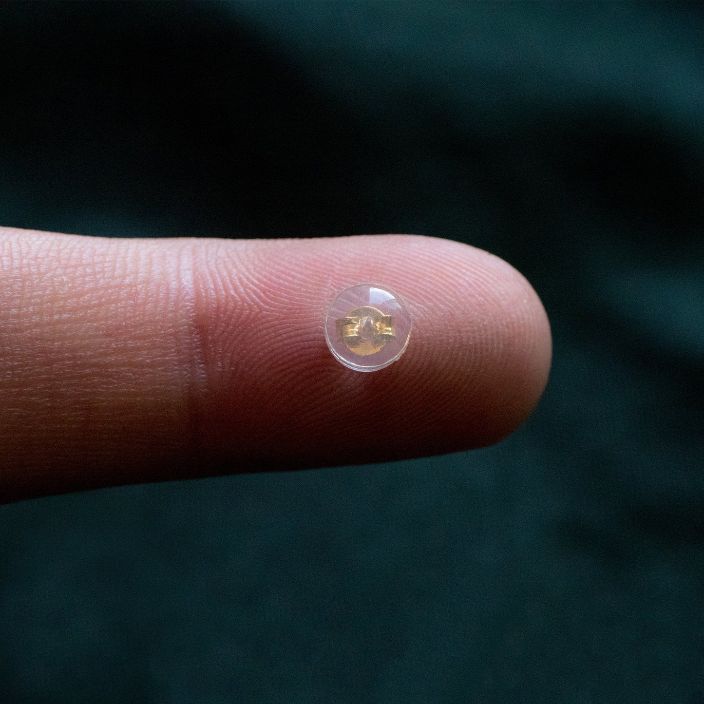 20pcs Sterling Silver Ear Nuts, Gold/ Silver / Rose Gold, Rubber Earring Back Stoppers 5.5mm, Earring Findings Wholesale (#CY-001)