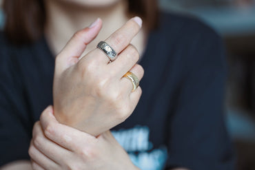 4pcs Gold Finger Ring, Everyday Ring, Modern Style Ring, Fashion Rings, Dainty Rings (#JZ-031-B)