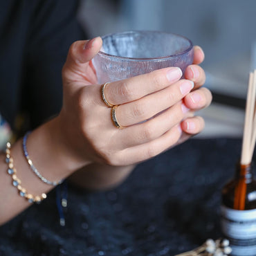 4pcs Gold/ Silver Hammered Finger Ring, Everyday Ring, Modern Style Ring, Fashion Rings, Dainty Rings (#JZ-055)