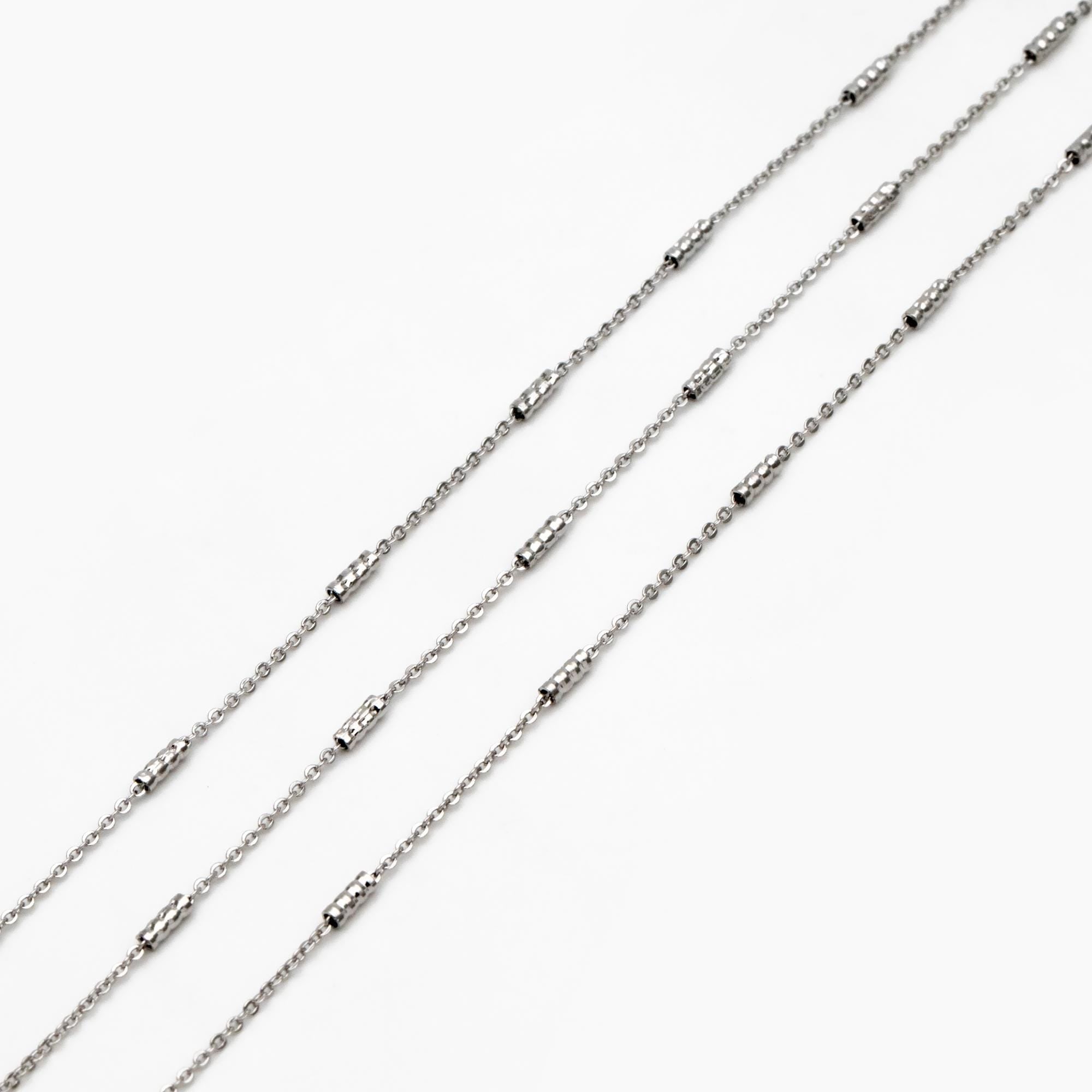 Gold/ Silver plated Brass Chains, Real Gold Designer Chain, 1.5mm Thin Decorative Chains (#LK-127)/ 1 meters=3.3 feet