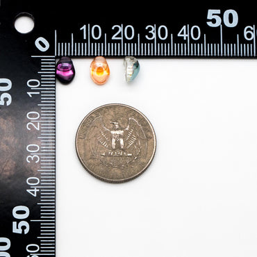 50 beads- Crystal Glass Leaf Beads, Unique Shaped Teardrop Beads, Multi Colors (#GM-033)