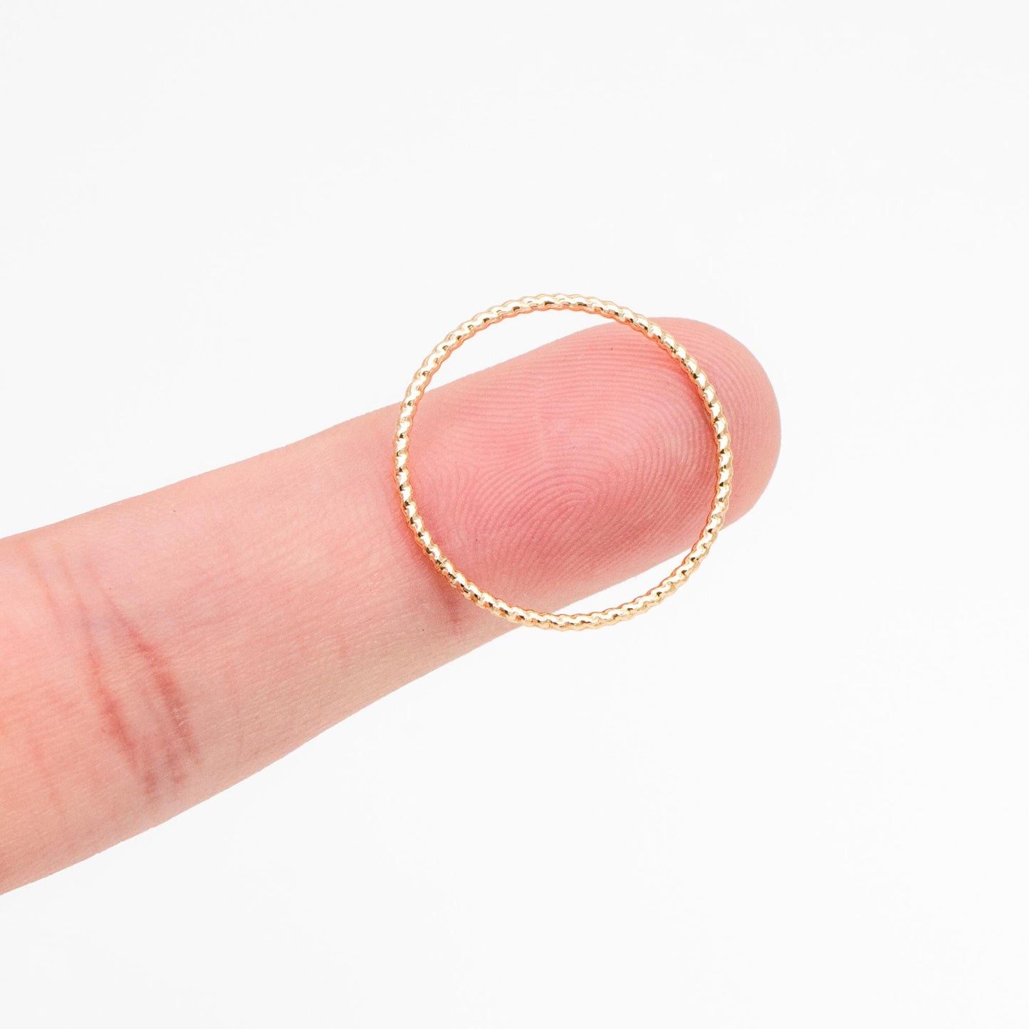 20pcs Gold Round Link Charm Connectors 20mm, Real Gold plated Brass Open Ring Loops, Geometric Hoop Circle Pendants (GB-388)