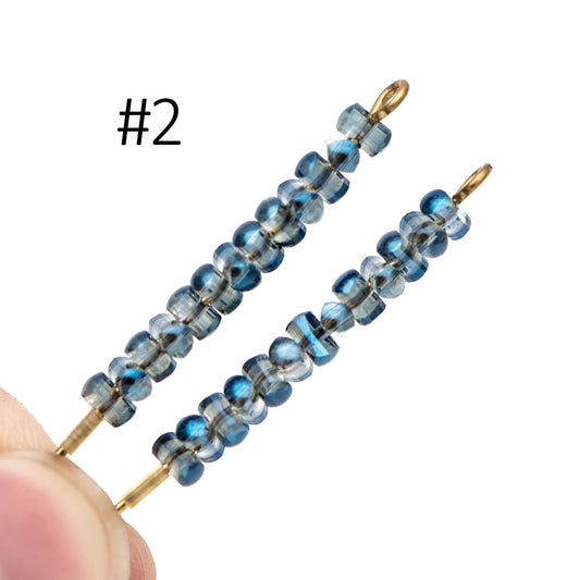 Crystal Glass Seed Spacer Beads 4x2mm, (TS-101)/ 150 beads