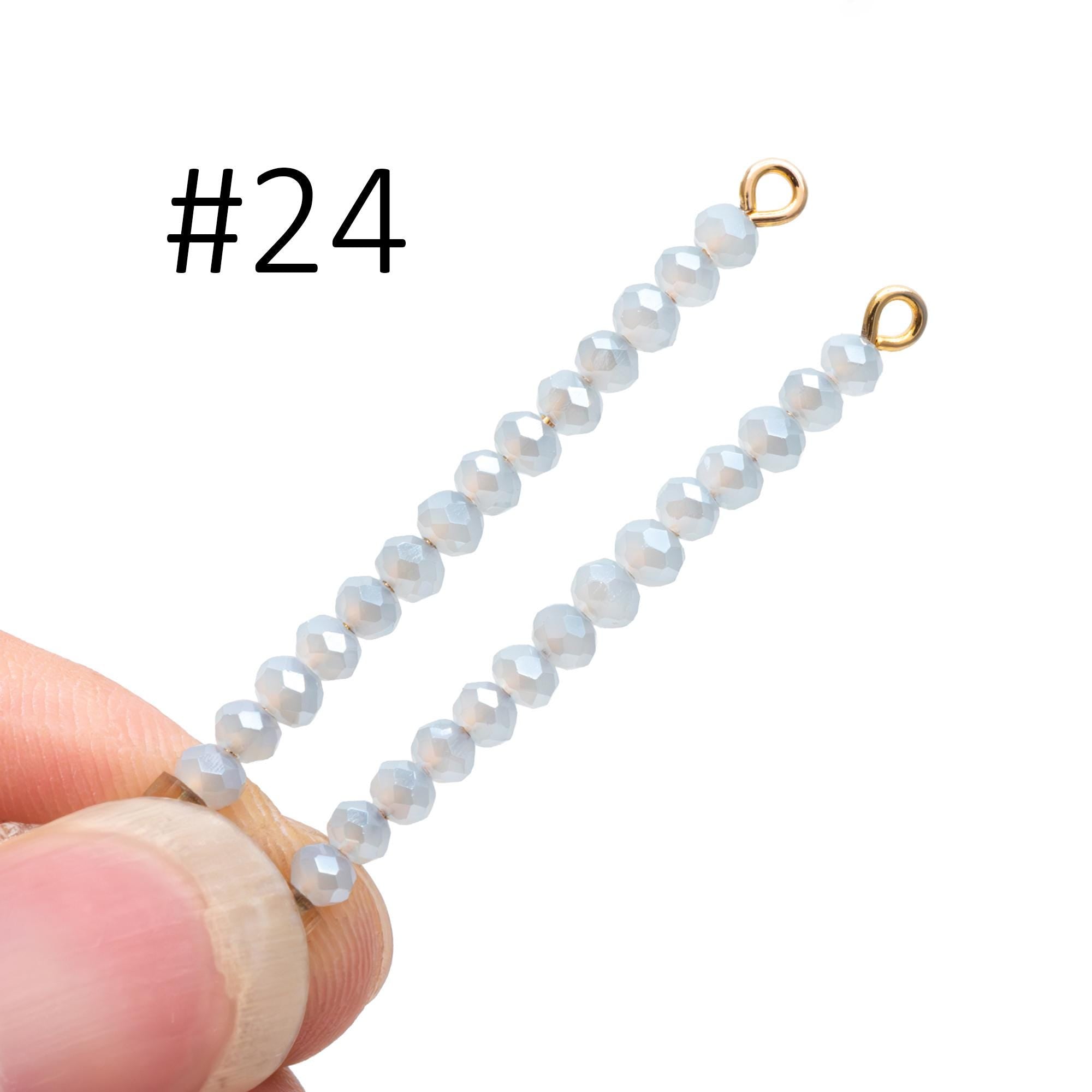 Crystal Glass Rondelle Faceted beads 3mm, You Choose Colors (#BZ99) (A set of 140 beads)