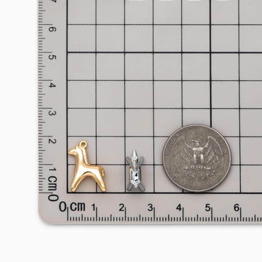 10pcs 2026 Year of the Horse Pendant, Chinese Zodiac Horse (GB-4747)