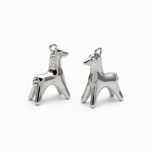 10pcs 2026 Year of the Horse Pendant, Chinese Zodiac Horse (GB-4747)