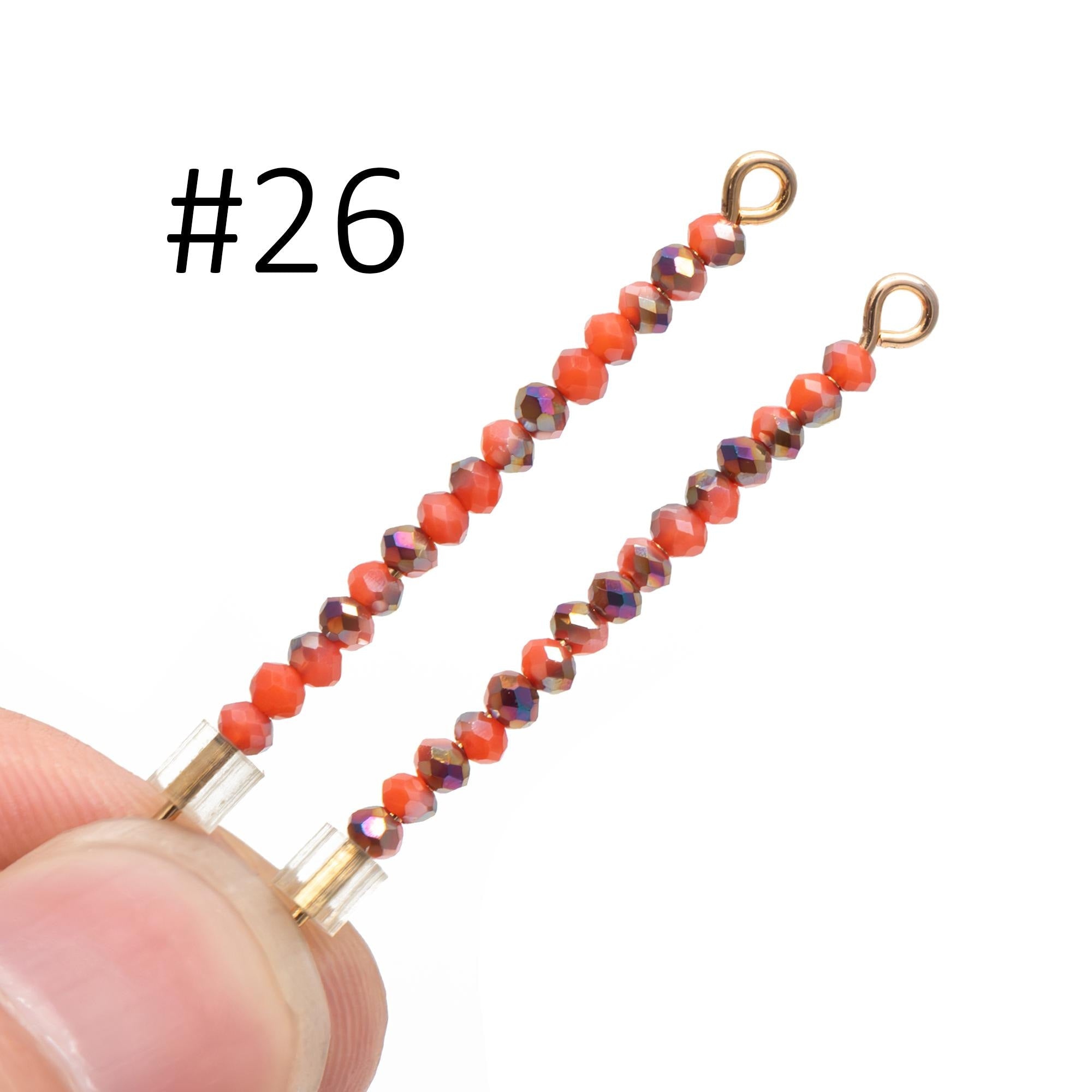 150 beads Crystal Faceted Rondelle Beads 2mm, Tiny Size Glass Spacer Beads-(BZ02)
