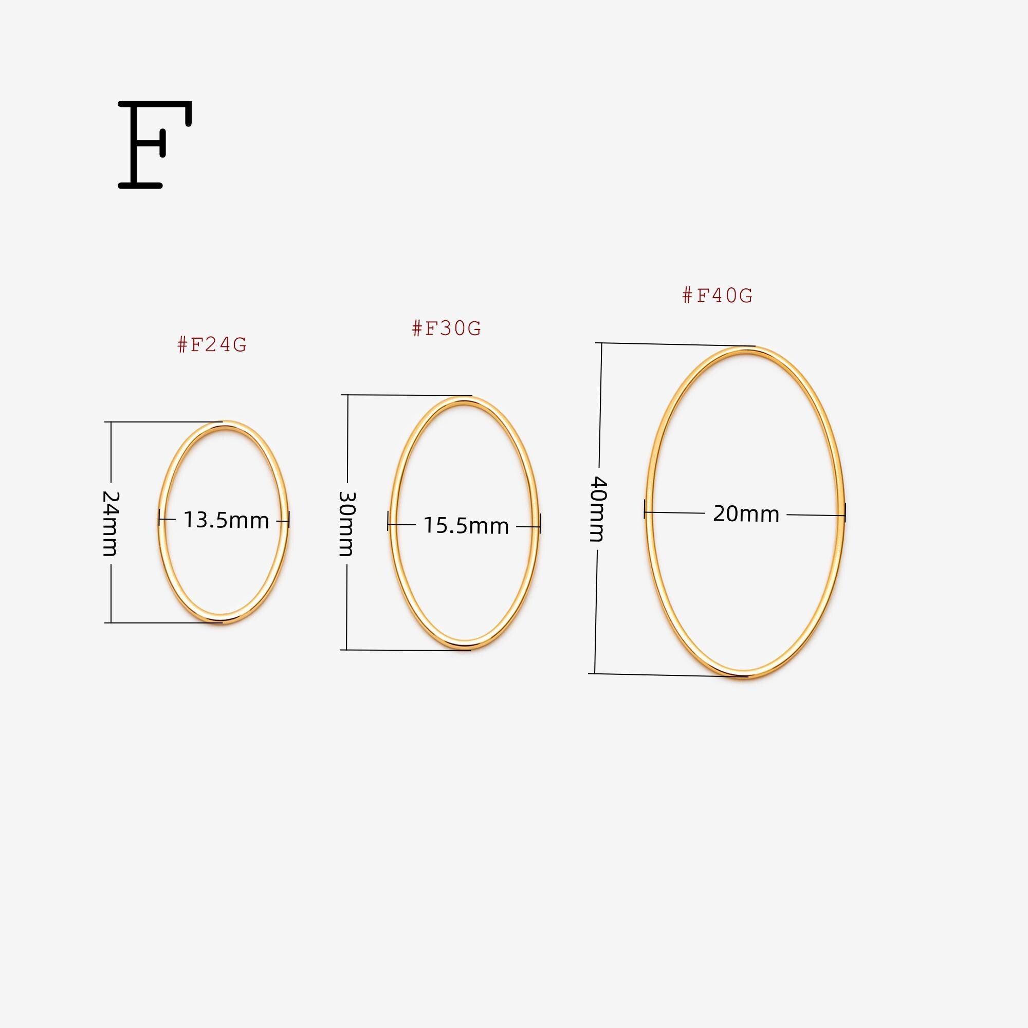 10pcs Gold/ Silver/ Rose Gold Teardrop Link Connector Charms 32/ 38mm, Gold/ Rhodium plated Brass Geometric Shape Pendants (GB-097)