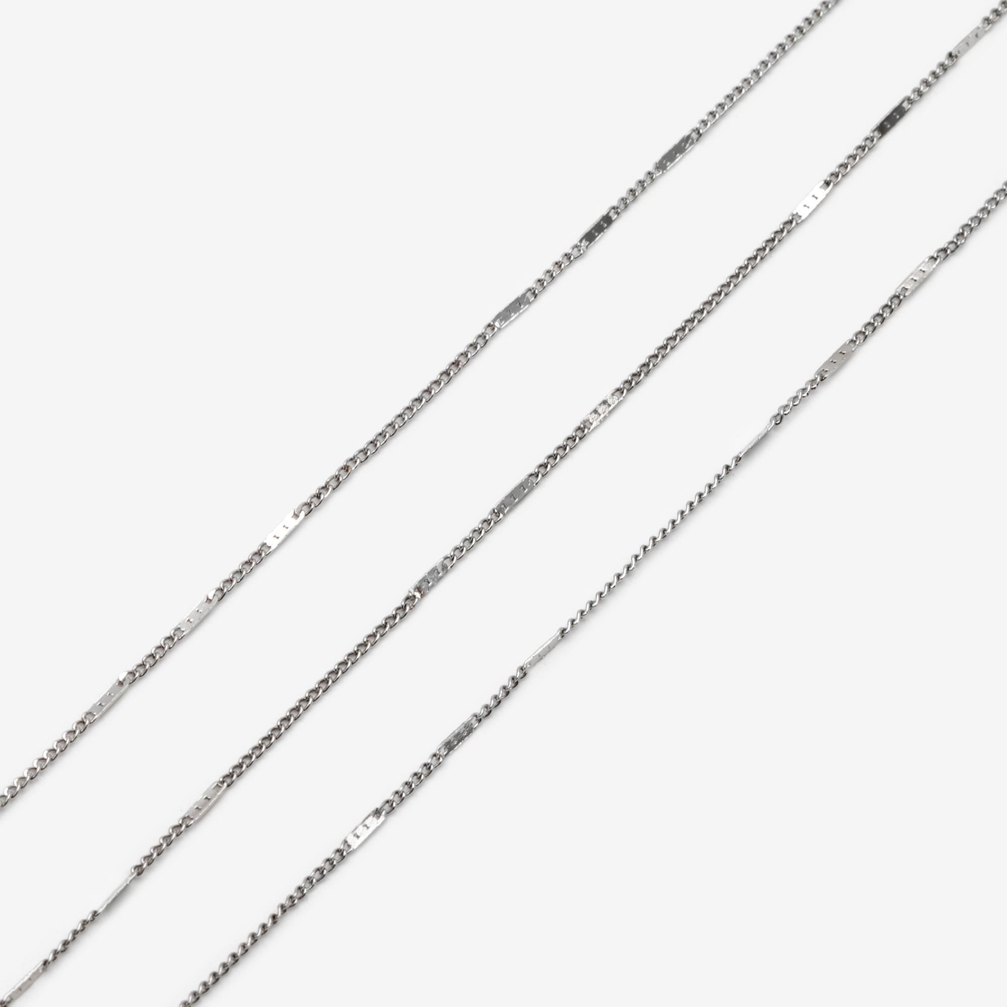 Gold/ Silver Flat Circle Chains 1mm, Tiny Curb Chains, 18K Gold/ rhodium plated Brass, Dainty Necklace Findings (#LK-433)/ 1 Meter=3.3 ft