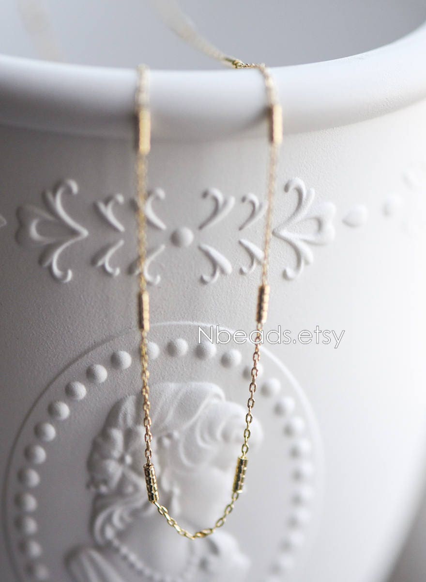 Gold/ Silver plated Brass Chains, Real Gold Designer Chain, 1.5mm Thin Decorative Chains (#LK-127)/ 1 meters=3.3 feet