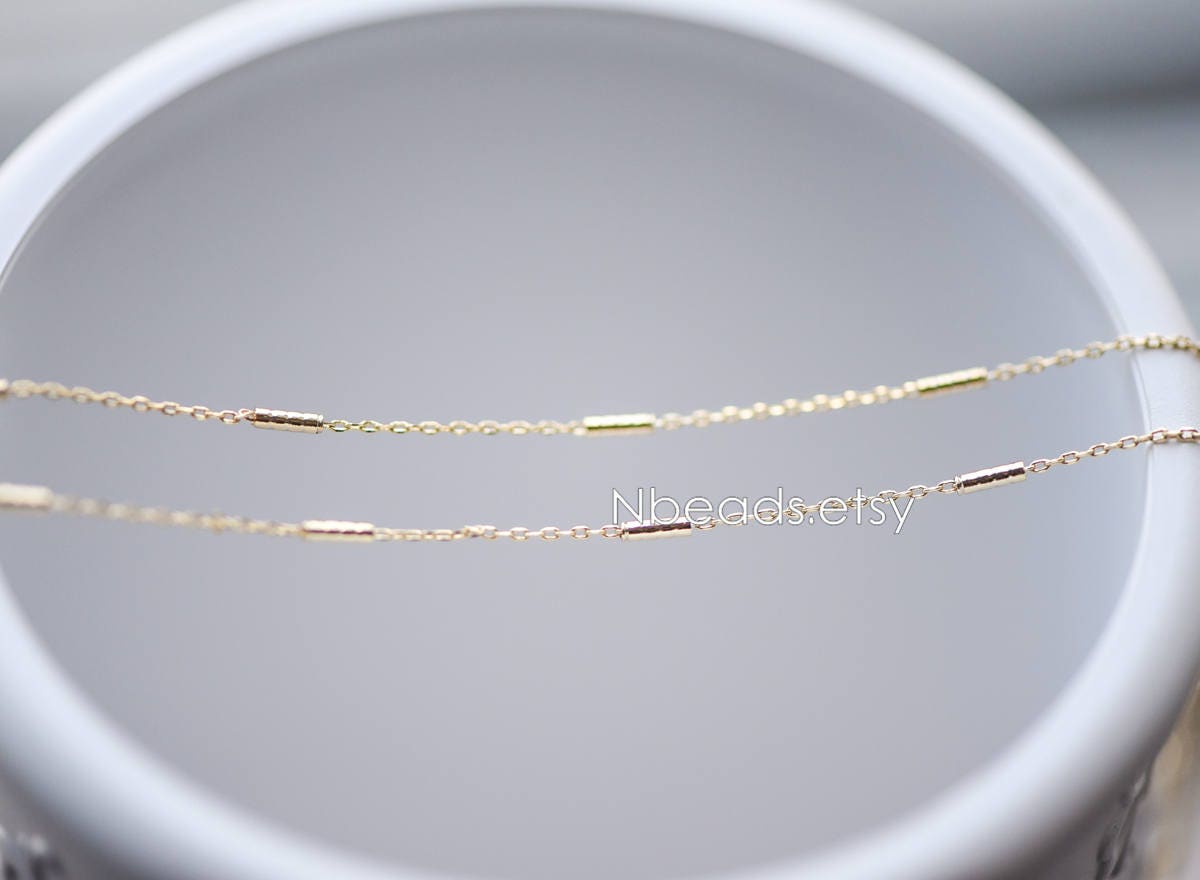 Gold/ Silver plated Brass Chains, Real Gold Designer Chain, 1.5mm Thin Decorative Chains (#LK-127)/ 1 meters=3.3 feet