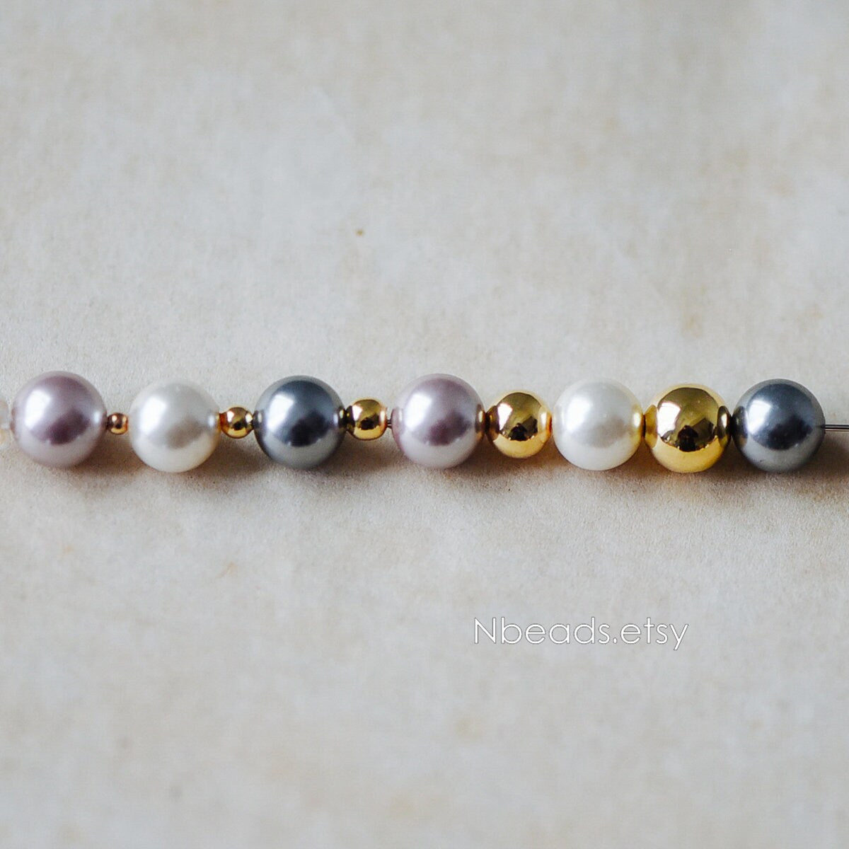 Gold/ Silver tone Smooth Round Spacer Beads, 2/ 3/ 4/ 6/ 7/ 8mm, Gold/ Rhodium plated Brass Spacers Wholesale, Lead Nickel Free (GB-019)