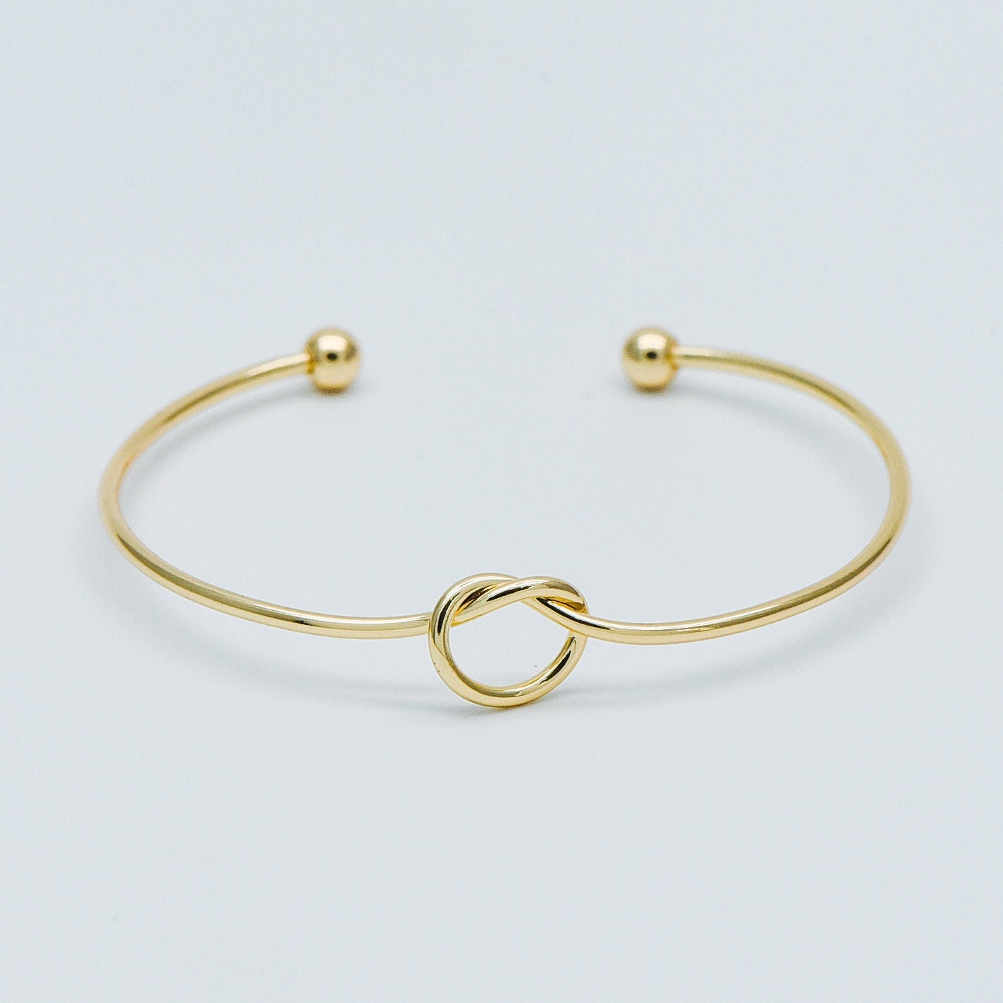 4pcs Adjustable Bangle Bracelets, Gold/ Silver/ Rose Gold, Brass Expandable Charm Bangle Wire, Color Not Easily Tarnish (#GB-397)