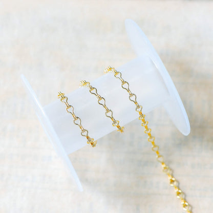 Gold/ Silver tone Link Chains 3.5mm, Real 18K Gold/ Rhodium plated Brass, Quality Specialty Chain Wholesale (#LK-231)/ 1 Meter=3.3 ft