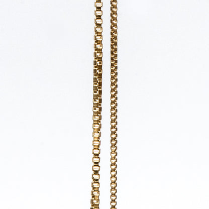 Raw Brass Box Chains Wholesale, 0.7/ 0.9/ 1.1m Thin (#LK-259-RB)/ 1 Meter=3.3 ft