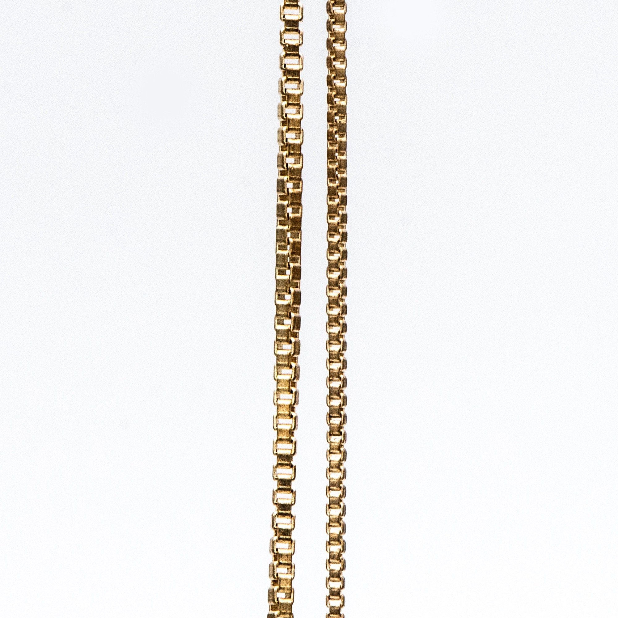 Raw Brass Box Chains Wholesale, 0.7/ 0.9/ 1.1m Thin (#LK-259-RB)/ 1 Meter=3.3 ft