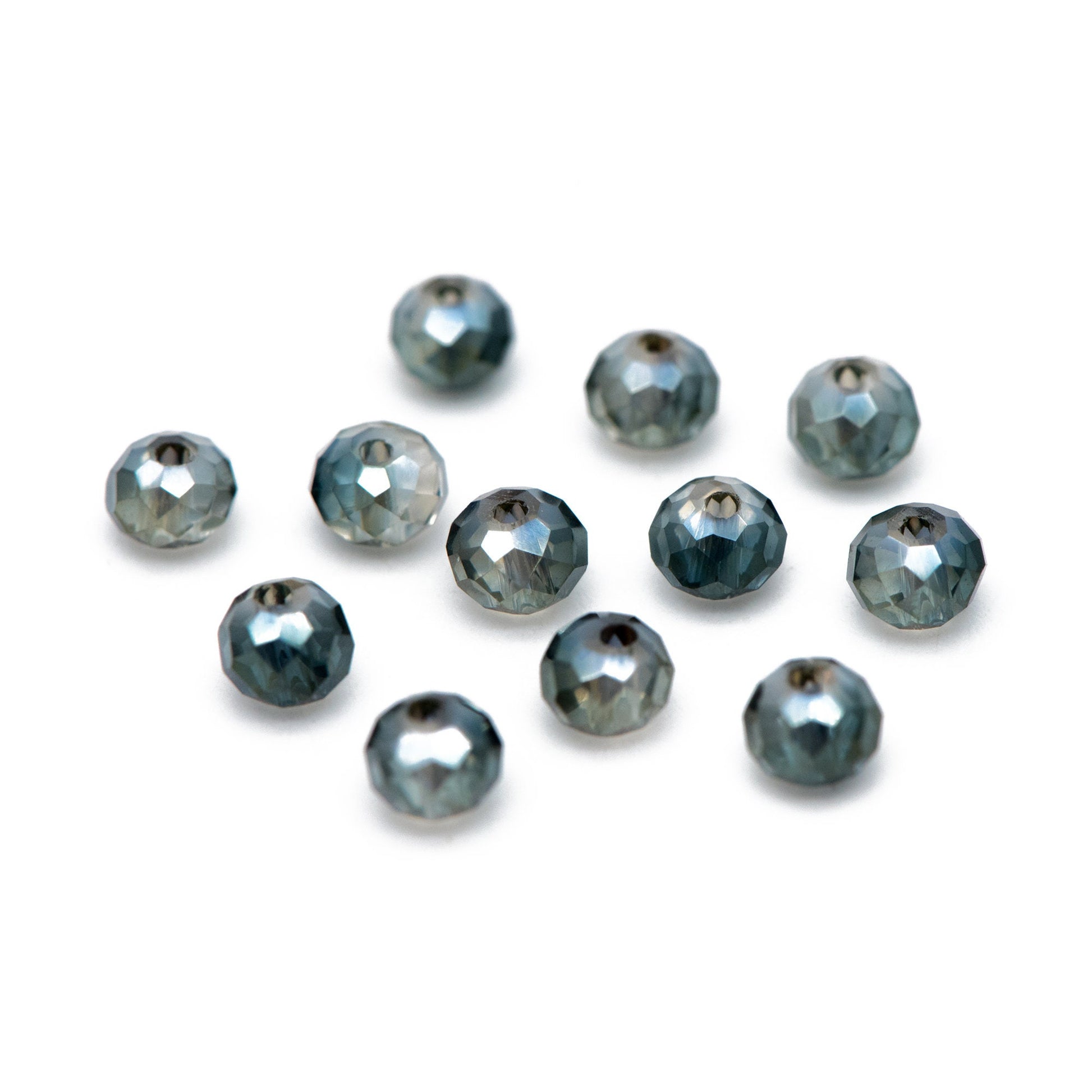 Crystal Glass Rondelle Faceted beads 3x4mm Sparkly Olivine Olive Green -(BZ04-137)/ 145pcs