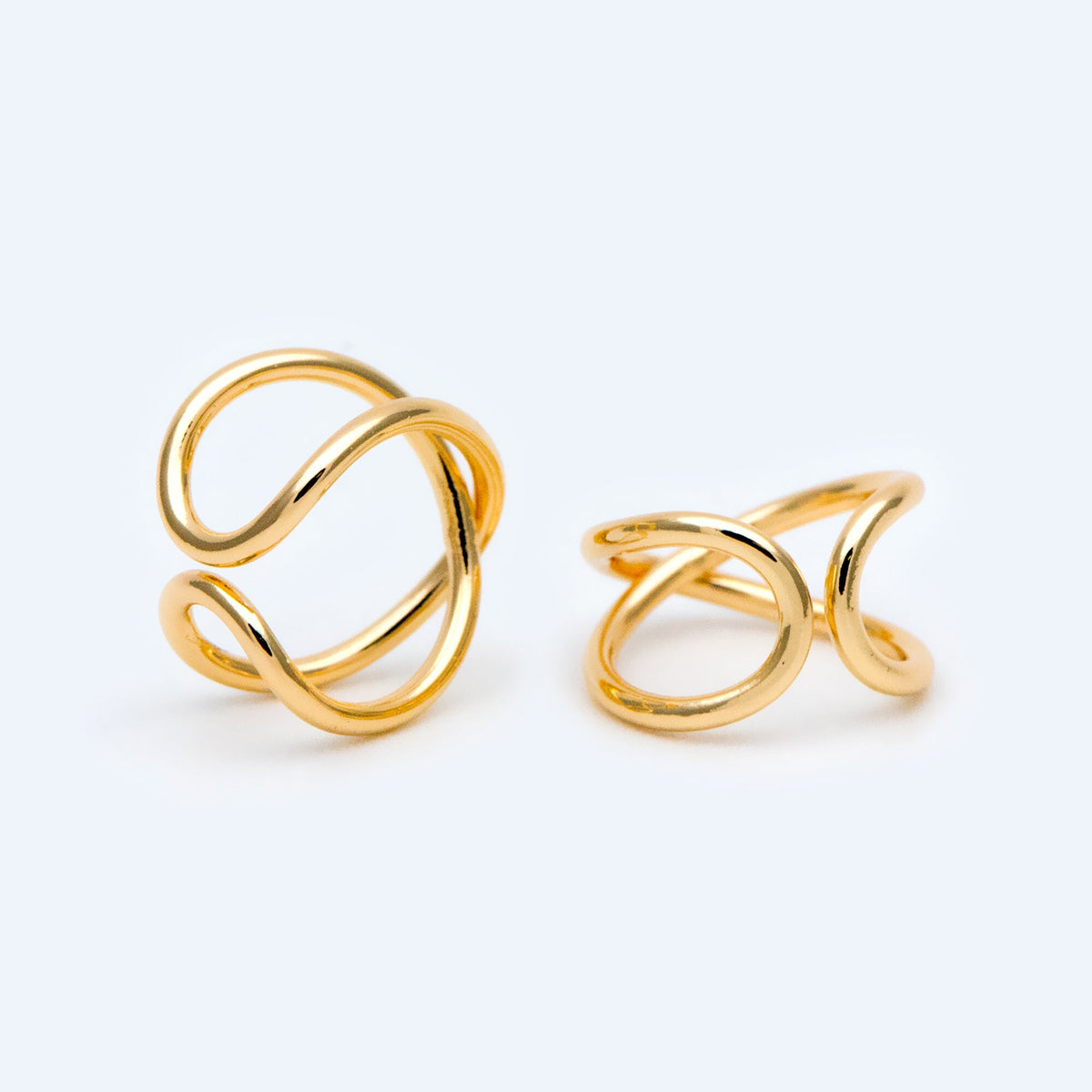 10pcs Gold/ Silver tone Ear Cuff, Cartilage, Dainty Earcuff Earring (GB-2826-E)