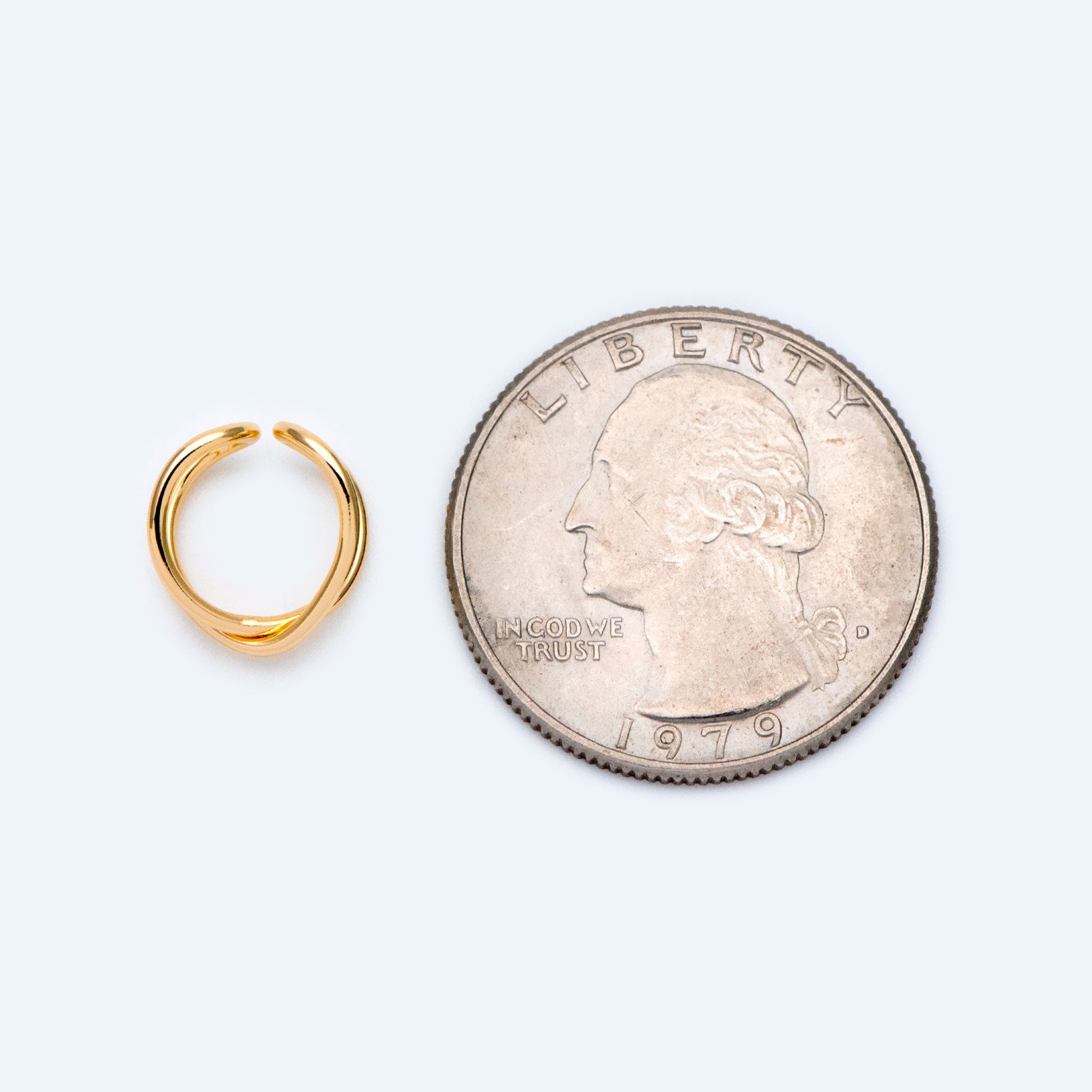 10pcs Gold/ Silver tone Ear Cuff, Cartilage, Dainty Earcuff Earring (GB-1452)