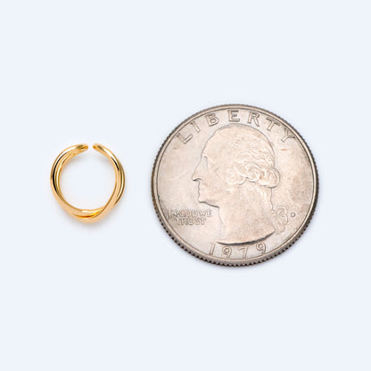 10pcs Gold/ Silver tone Ear Cuff, Cartilage, Dainty Earcuff Earring (GB-1452)