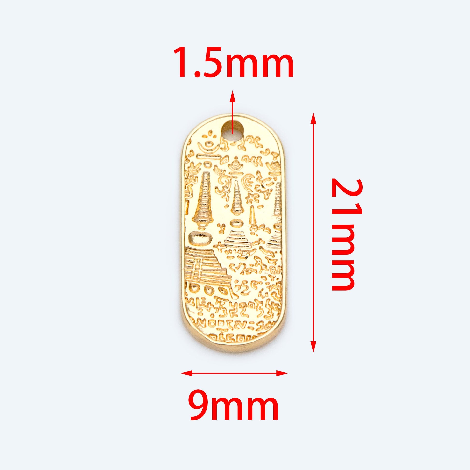 10pcs Gold/ Silver Tone Egyptian Charm, Egyptian Pendant for Jewelry Making (GB-1618)