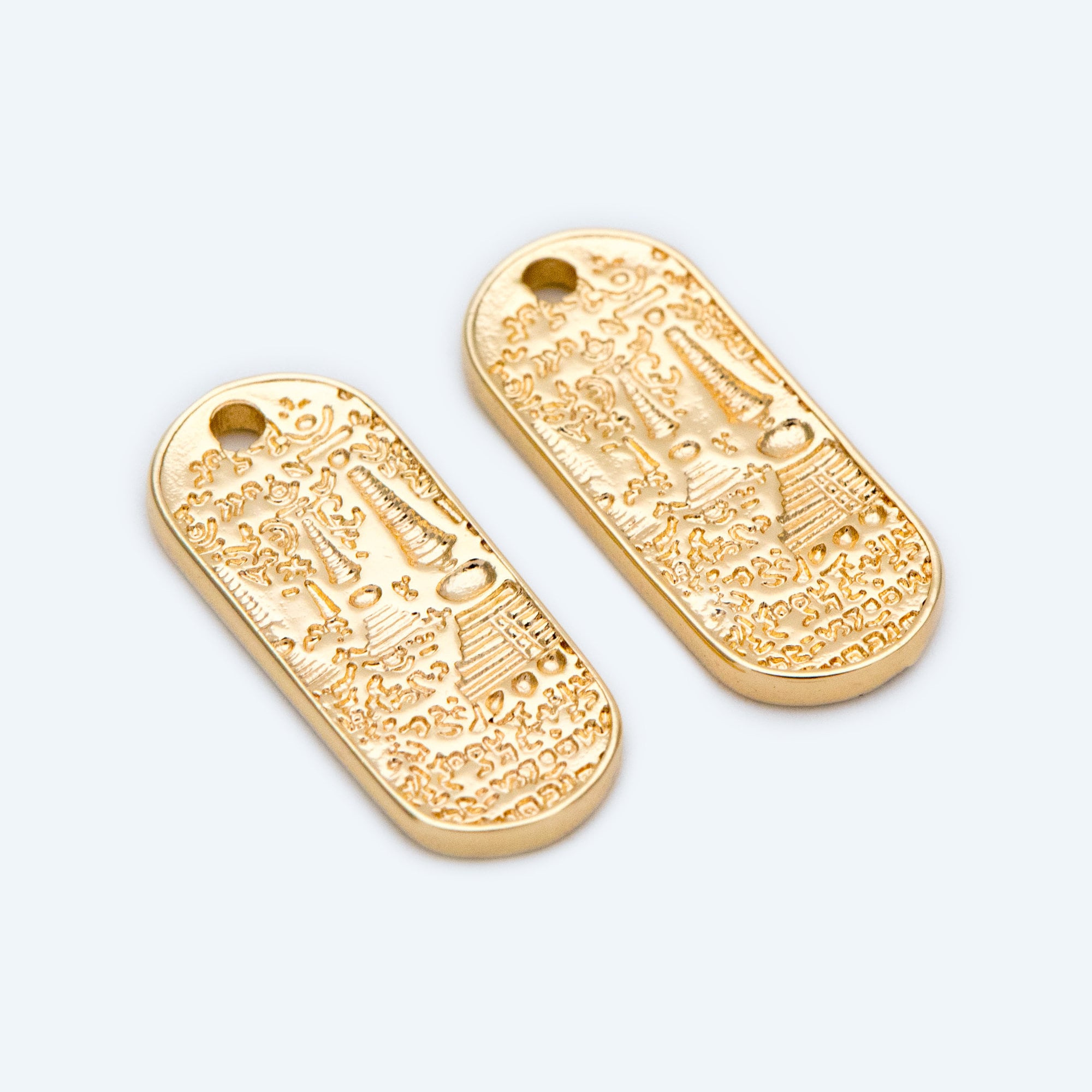 10pcs Gold/ Silver Tone Egyptian Charm, Egyptian Pendant for Jewelry Making (GB-1618)
