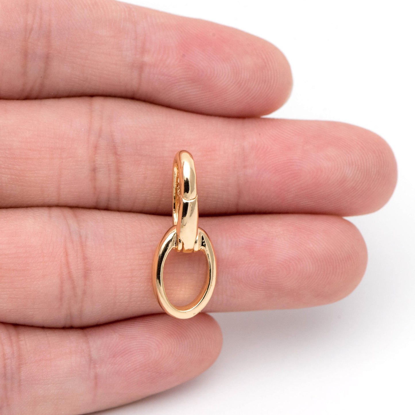 10pcs Gold/ Silver tone Snap Hook,25x10mm, Metal Spring Clasp, Lobster Clasps (GB-1686)