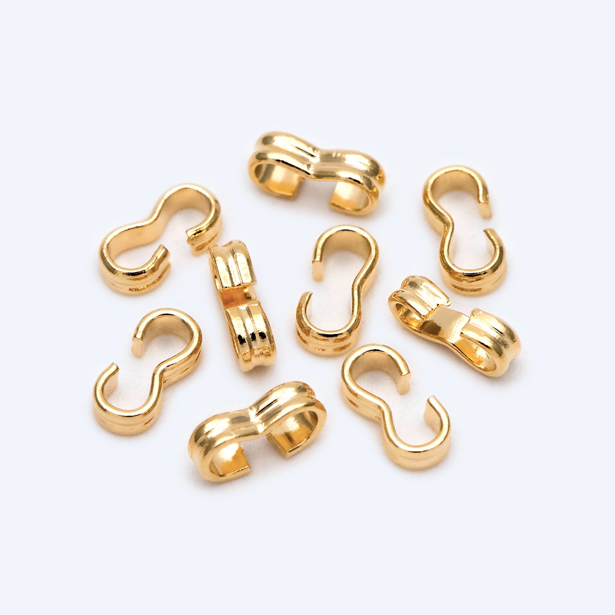 20pcs Gold 3 Shape Connector Links, Diy Chain Components,Jewelry Making, Diy Material, Jewelry Supplies (GB-1881)