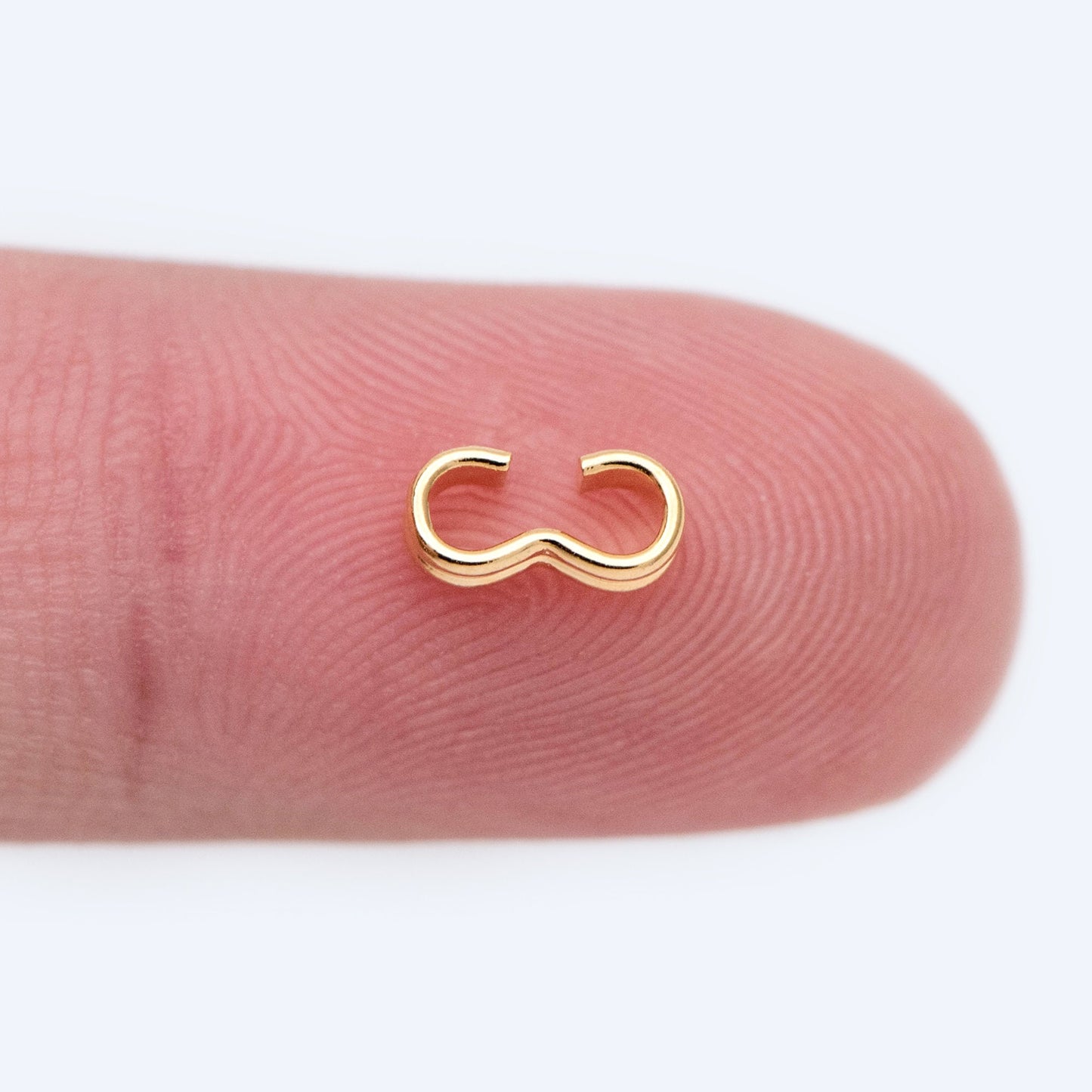 20pcs Gold 3 Shape Connector Links, Diy Chain Components,Jewelry Making, Diy Material, Jewelry Supplies (GB-1881)