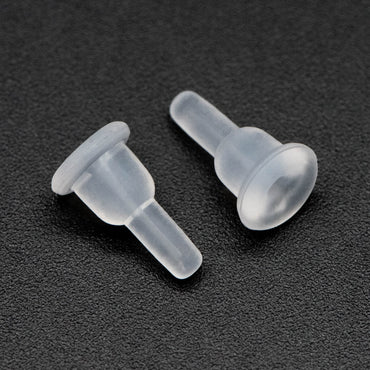 20pcs Rubber Earring Backs, Earring Backs, Rubber Earring Nuts, Earring Nuts, Ear Nuts, Earring Stoppers, Jewelry Supplies (#GB-651-C)