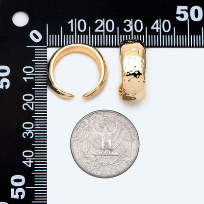 4pcs Gold Finger Ring, Everyday Ring, Modern Style Ring, Fashion Rings, Dainty Rings (#GB-2695)