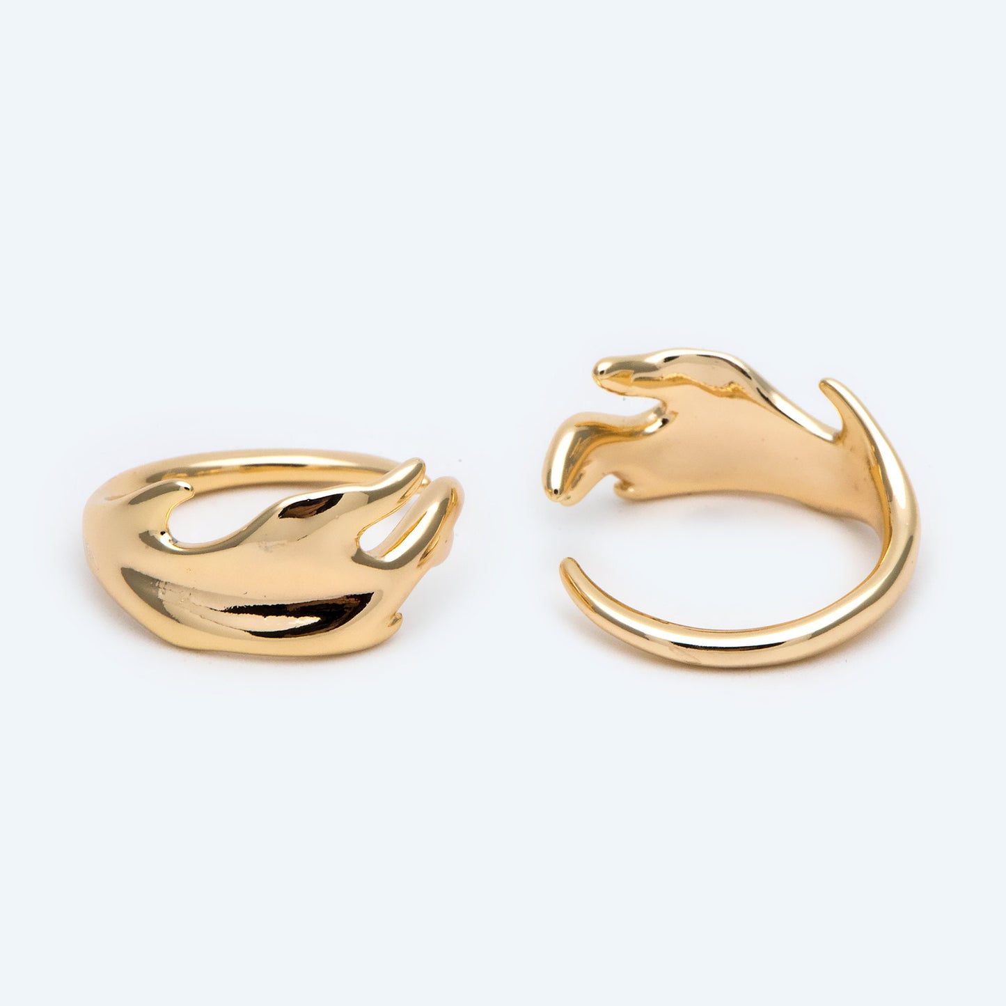 4pcs Gold Finger Ring, Everyday Ring, Modern Style Ring, Fashion Rings, minimalist ring (#GB-2670)