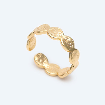 4pcs Gold/ Silver Hammered beaded Finger Ring, Everyday Ring, Modern Style Ring, Fashion Rings, Dainty Rings (#GB-2693)