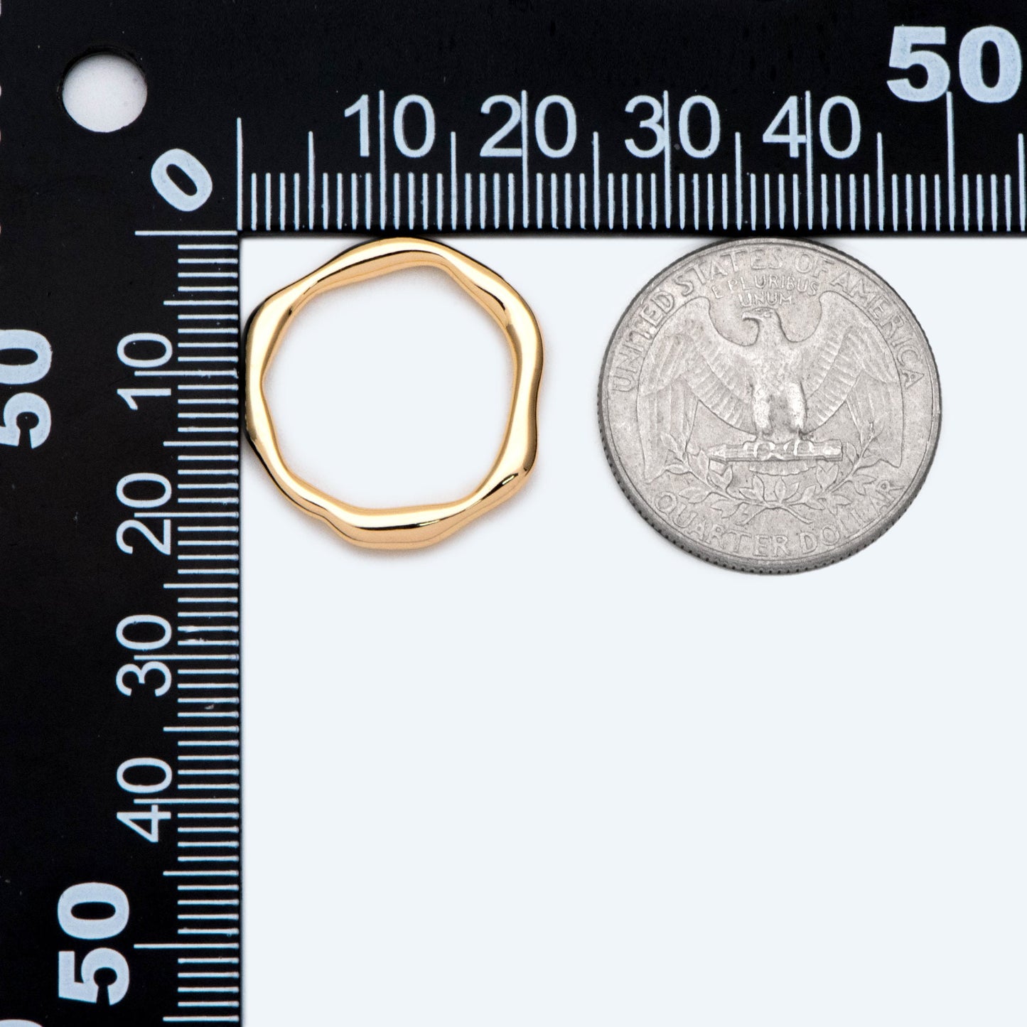 4pcs Gold Irregular Ring, Statement Ring, Layering Ring, Signet Ring, Wave Ring, Minimalist Finger Ring (#JZ-020-C)