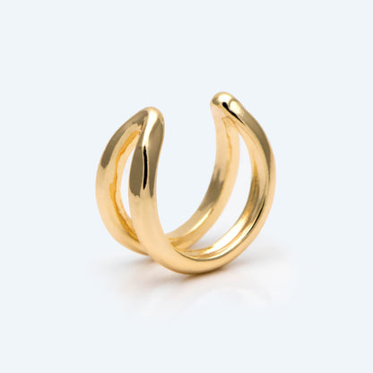 10pcs Gold/ Silver tone Ear Cuff, Cartilage, Fake Piercing, Cartilage Ear Cuff, Ear Wrap, Earcuff (GB-2826)