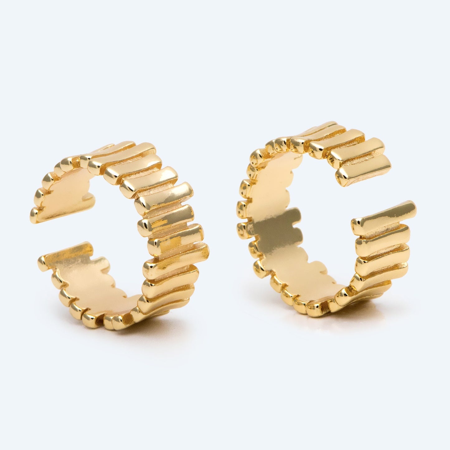 4pcs Gold Finger Ring, Everyday Ring, Modern Style Ring, Fashion Rings, Dainty Rings (#GB-2831)