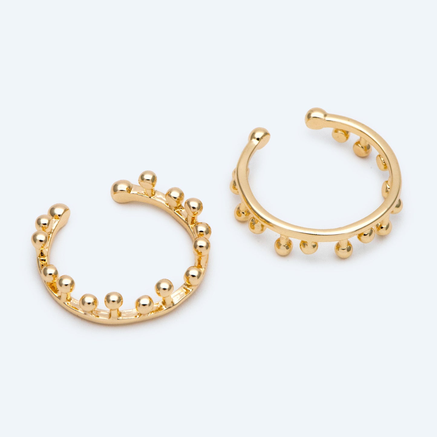 4pcs Gold Crown Ring, Adjustable Rings, King Ring, Everyday Ring, Queen Ring, Modern Style Ring, Fashion Rings (#JZ-029-B)