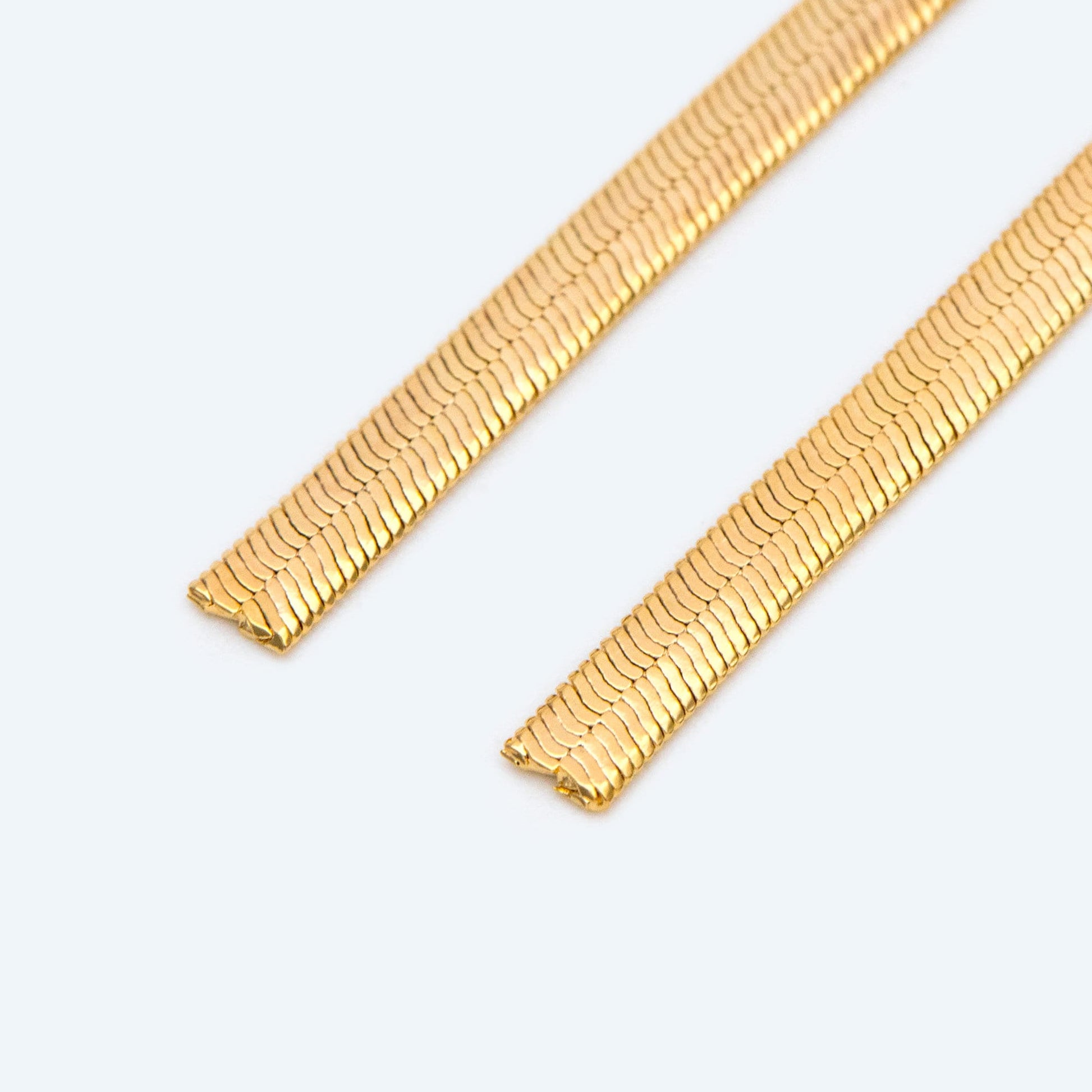 4pcs Gold/ Silver Snake Chain Earrings, Tassel Stud Earring, Dangling Earrings, Simple Long Earrings, Minimalist Earrings (GB-2809)