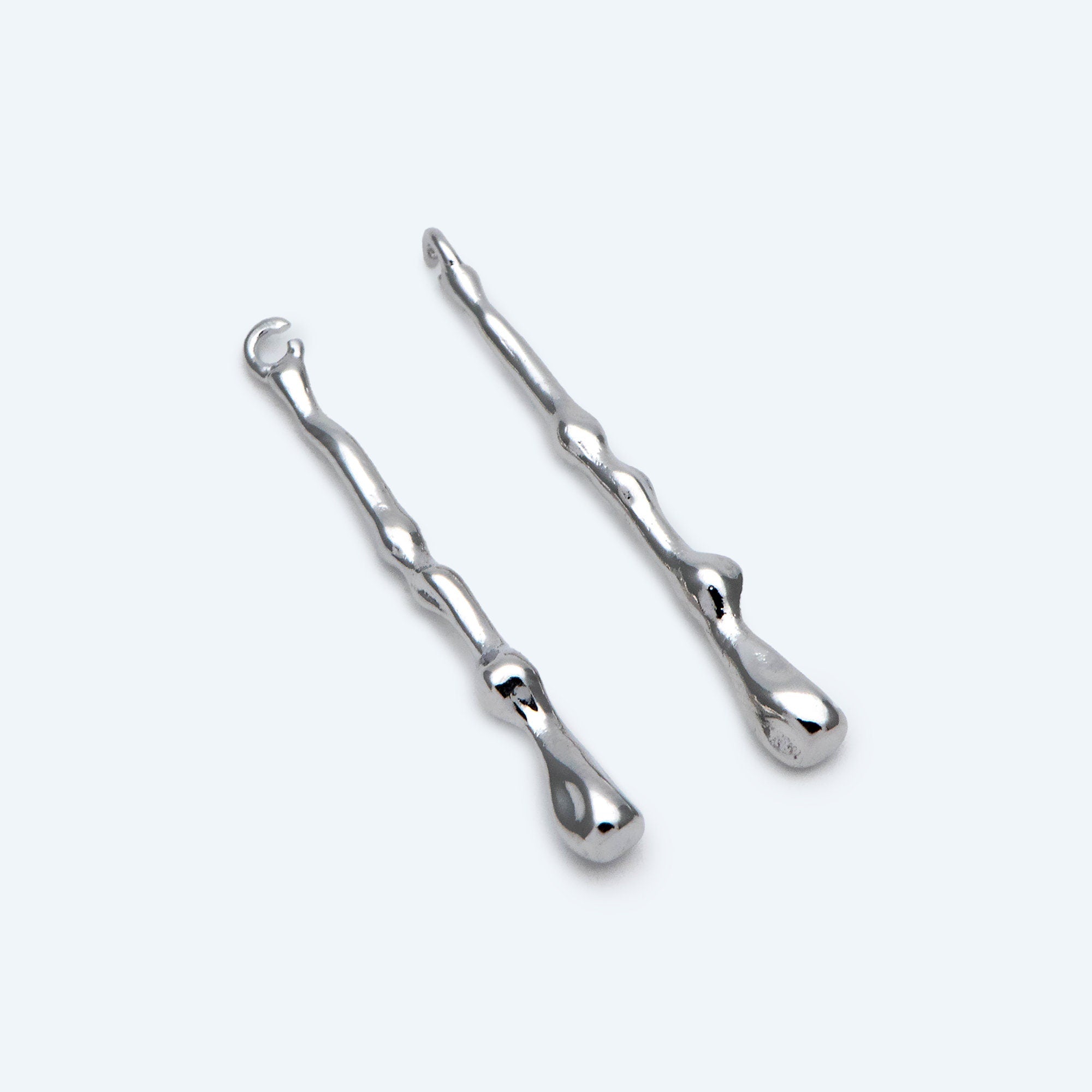 10pcs Gold Bar Charm, Drop Charm, Jewelry Making, Diy Material, Jewelry Supplies (GB-2416-B)