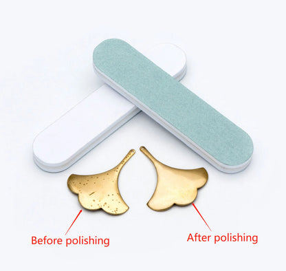 Polishing Bar, Raw Brass and Sterling Silver Cleaner, Metal polisher, cleaning cloth cleaner (#HT-92)