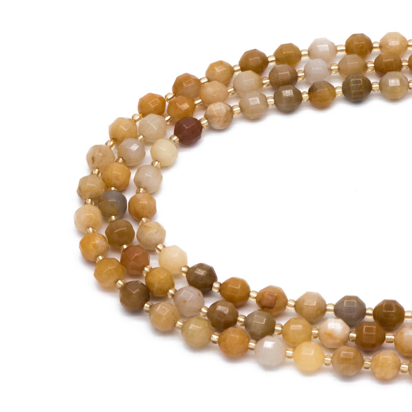 8mm Natural Yellow Jade Beads, Yellow stone beads, Faceted Energy Prism Cut Gemstone Beads, Full 14.5 inch strands (TR-033)